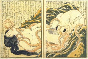 hokusai Ama to tako the dream of the fishermans wife