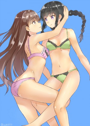  kitakami and ooi kantai collection drawn by isshiki ffmania7 fbeb70286c9ec219b0f2d2683189a90a