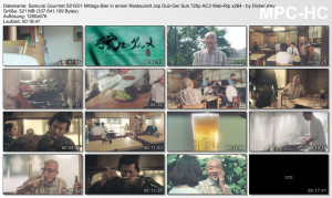 Samurai Gourmet S01E01 Mittags Bier in einem Restaurant Jap Dub Ger Sub 720p AC3 Web Rip x264 by Dic